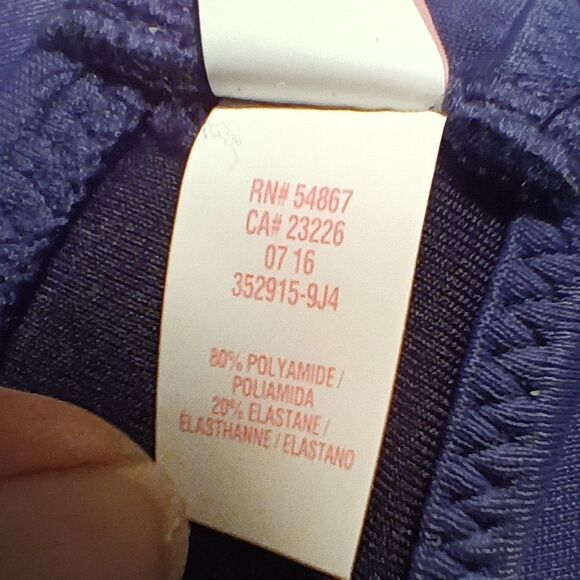 Victorias Secret Push Up Underwire Bikini Top-Size 34C-Halter Adjustable Strap - Picture 7 of 7